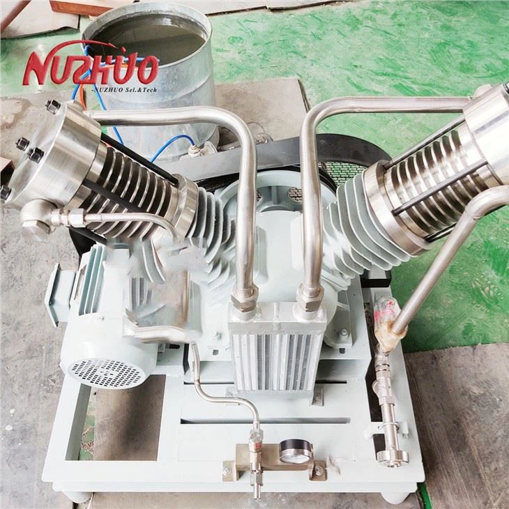 150 bar 200bar de aceite sin oxígeno sin oxígeno compresor