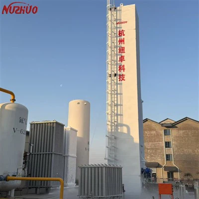 Separación de aire criogénico Planta de oxígeno líquido